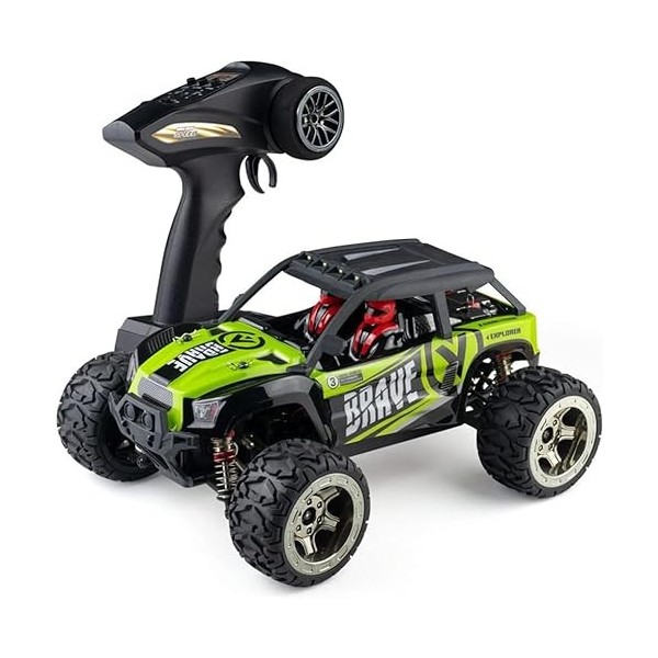 GUYANA Camion RC à léchelle 1:14 – Voiture RC de qualité Passe-Temps à Grande Vitesse de 50 km/h, 4 Roues motrices Tout-Terr