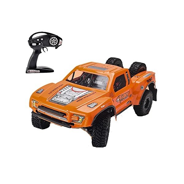 EERSTA Échelle 1/12, moteur sans balais, camion tout-terrain RC, voiture RC rapide 40 km/h, buggy RC 4 roues motrices, voitur