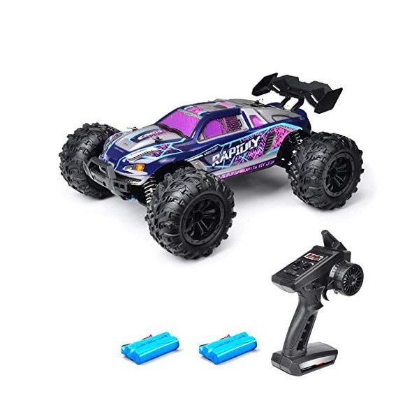 2.4G 4WD Camion Tout-Terrain RC Voiture 38 km/h Haute Vitesse 1/16 Voiture de Course RTR Jouet Véhicule télécommandé bidirect