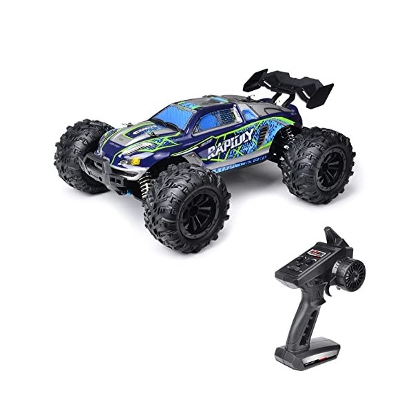 2.4G 4WD Camion Tout-Terrain RC Voiture 38 km/h Haute Vitesse 1/16 Voiture de Course RTR Jouet Véhicule télécommandé bidirect