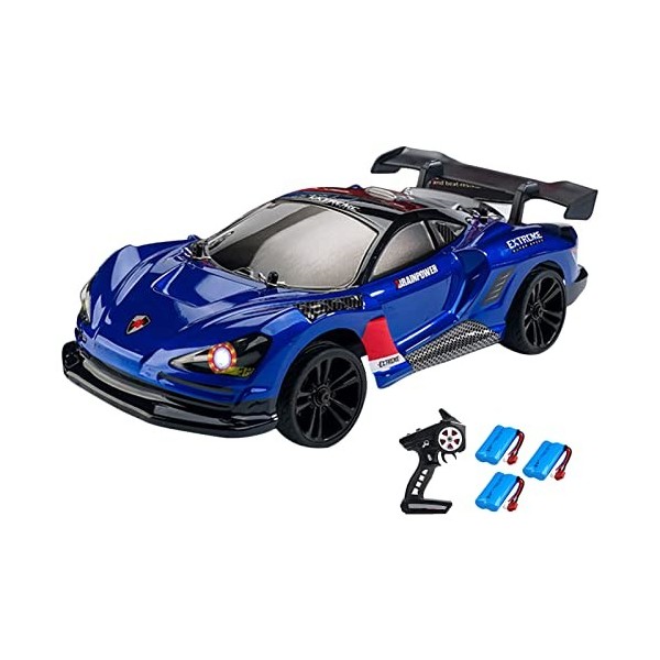 GLOYER Electric Drift 1/16 Peut être modifié RC Crawler Car 4WD Stunt Flat Running Tout Terrain Télécommande Véhicule Livré a