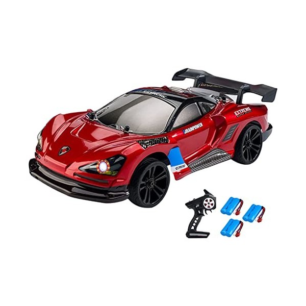 GLOYER Electric Drift 1/16 Peut être modifié RC Crawler Car 4WD Stunt Flat Running Tout Terrain Télécommande Véhicule Livré a