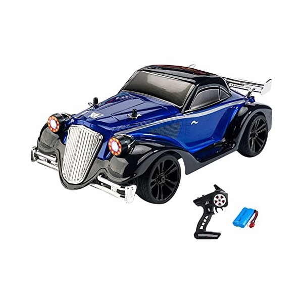 Voiture électrique Tout-Terrain Tout-Terrain RC à Plat 35 km/h Haute Vitesse 2,4 G Drift RC véhicule avec Une variété de lumi