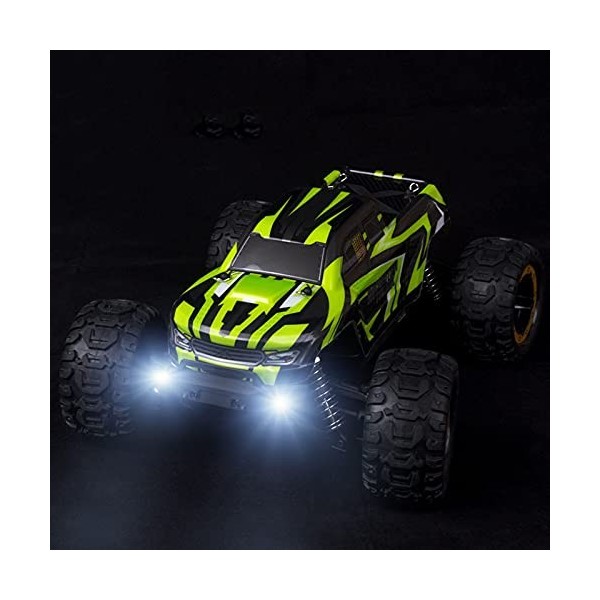 Voiture de Course RC, Voiture télécommandée à Grande Vitesse 2,4 Ghz, 1:16 4WD Voitures Jouets Buggy pour garçons Filles Cade