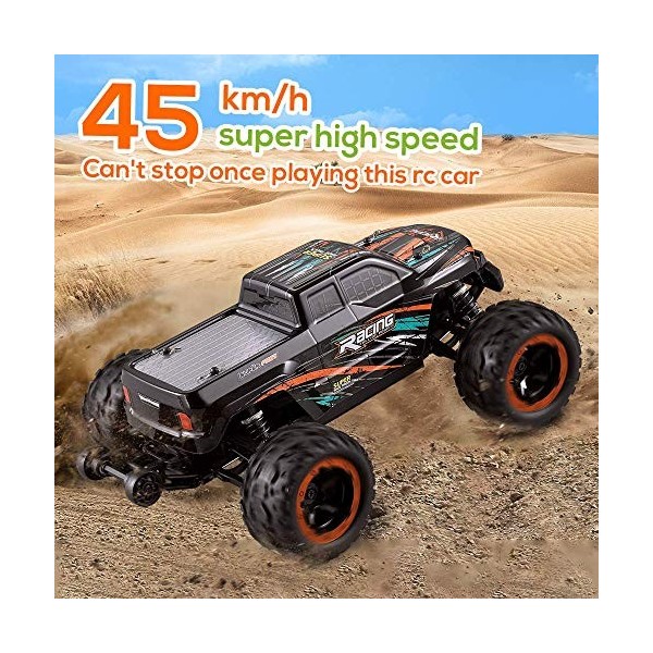 VATOS Voiture Télécommandée 4WD Voiture RC 26 km/h Tout Terrain de Voiture  1:20 RC Monstre 2,4 GHz Voiture de Course pour Adultes et Enfants