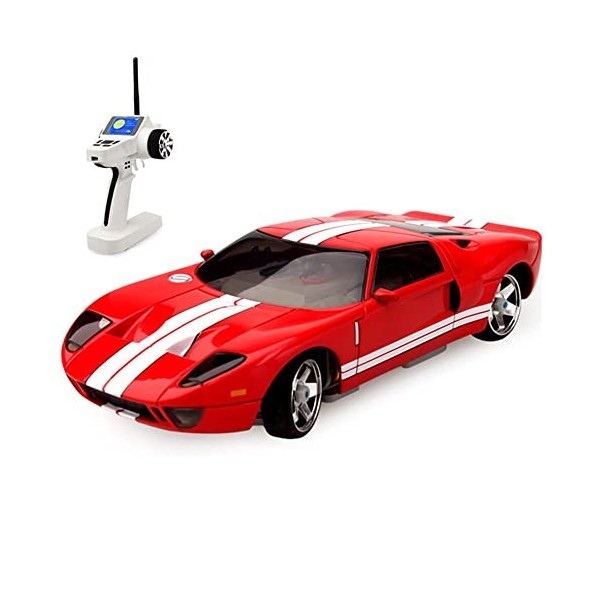 GUYANA RTR RC Drift Car, 1:28 Mini Scale 2.4G Télécommande Super Sport Racing Car, 4WD Haute Vitesse 30 km/h Rapide Hobby Toy