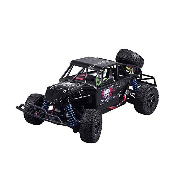 OSBELE Voiture Tout-Terrain télécommandée à Grande Vitesse 2.4G RC à Quatre Roues motrices, dérive descalade électrique, Voi