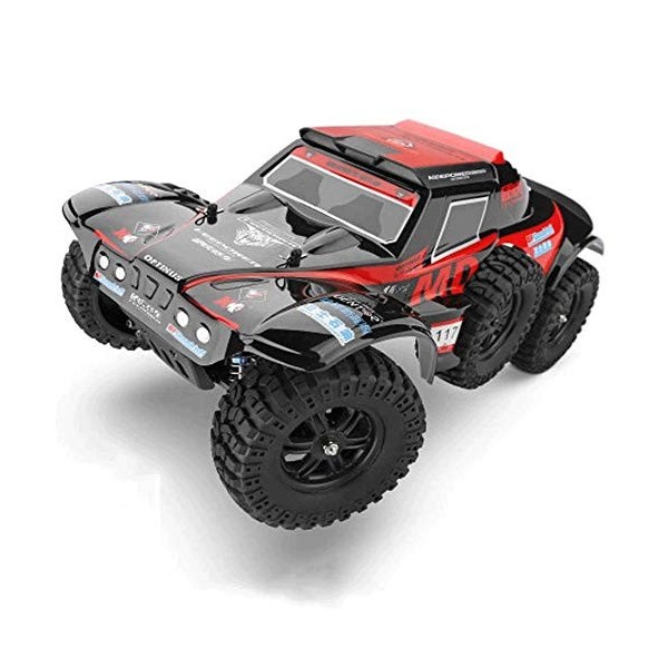 OSBELE Voitures RC 1/12 4WD télécommandées Voiture Tout-Terrain à Grande Vitesse 60 KM/H Camion Court radiocommandé modèle de