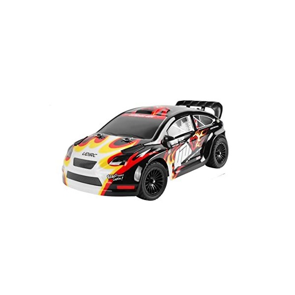 GLOYER Voiture RC 2.4G 1/16 Super Voiture de Sport 30MPH Haute Vitesse 4WD Drift Car LED Light RTR Tout-Terrain Tout-Terrain 