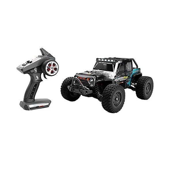 GUYANA Voiture de Course Rapide à léchelle 1:16, 4 Roues motrices, Vitesse maximale de 70 km/h, Jouet électrique Tout Terrai