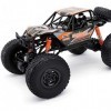 OSBELE Voitures RC 1:10 Camion télécommandé Rechargeable 4WD Tout-Terrain Camion RC Rock Crawler 2.4Ghz 8.2 km/h Voiture des