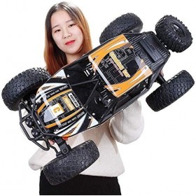 OSBELE Voitures RC 1:10 Camion télécommandé Rechargeable 4WD Tout-Terrain Camion RC Rock Crawler 2.4Ghz 8.2 km/h Voiture des