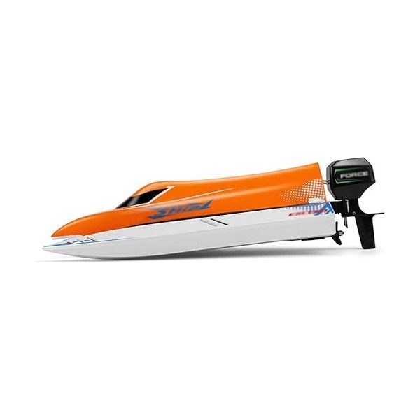 GUYANA Bateau RC 28+ MPH Bateau télécommandé sans balais Bateau télécommandé Rapide pour piscines et Lacs, Bateaux RC 2,4 GHz