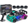 GUYANA 1:16 Échelle RC Car Desert Buggy Haute Vitesse 35 km/h + 4x4 Voitures de Course Rapides RTR Racing 2,4 GHz Radio Téléc