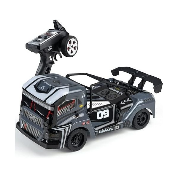 GUYANA 1:16 Échelle RC Car Desert Buggy Haute Vitesse 35 km/h + 4x4 Voitures de Course Rapides RTR Racing 2,4 GHz Radio Téléc