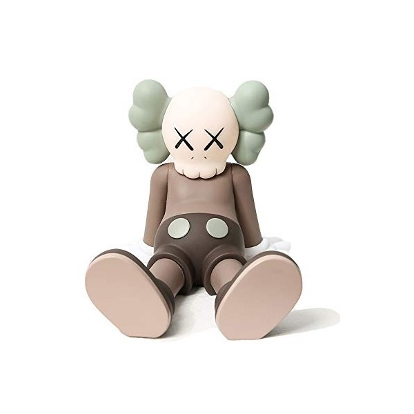 Prototype KAWS Original Faux Compagnon Modèle Art Jouets Action Figure à collectionner Modèle Noir 15 cm