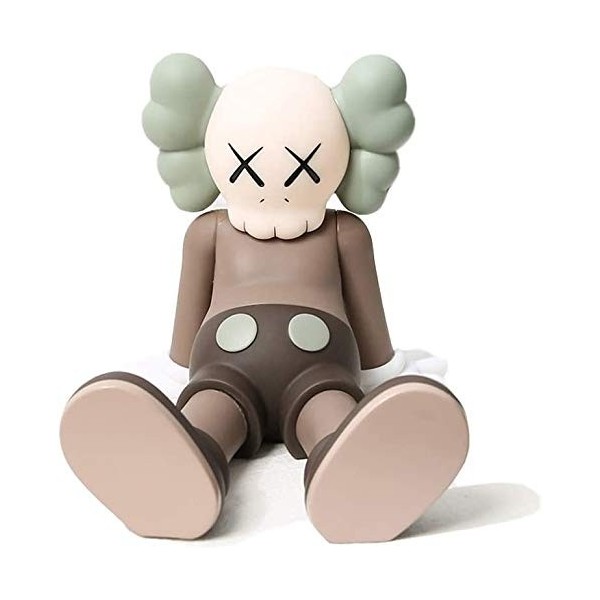 Prototype KAWS Original Faux Compagnon Modèle Art Jouets Action Figure à collectionner Modèle Noir 15 cm