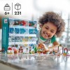 LEGO 41758 Friends Le Calendrier de l’Avent 2023, avec 24 Cadeaux Surprises Dont 8 Figurines danimaux, 2 Mini-Poupées et des