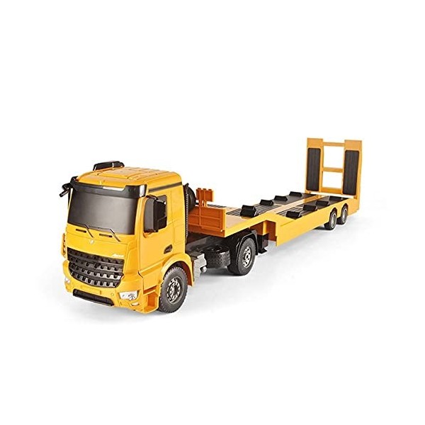 UimimiU RC Car Grand génie Camion Enfants électrique RC Voiture à Plat Remorque radioguidés contrôle RC Toy Camion 2.4GHz véh