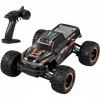 Voiture télécommandée pour enfants et adultes 4x4 1:16 Grandes voitures RC sans balais à plus de 45 km de vitesse - Monster T