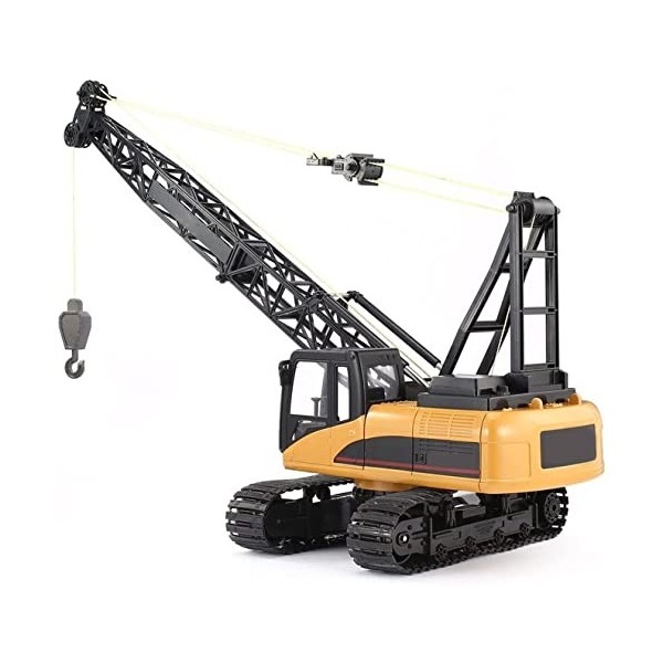 Biiiouu Rc Alliage de grue Grande télécommande Construction de voiture Crowler Crane Camion Camion Jouet Jouet 2.4GHz Wireles