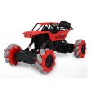 Voiture Radiocommandée Enfant Jouet 4WD RC Camion 2.4GHz Véhicule Hors Route Radiocommandé 360°Rotation Piles Incluses À Part