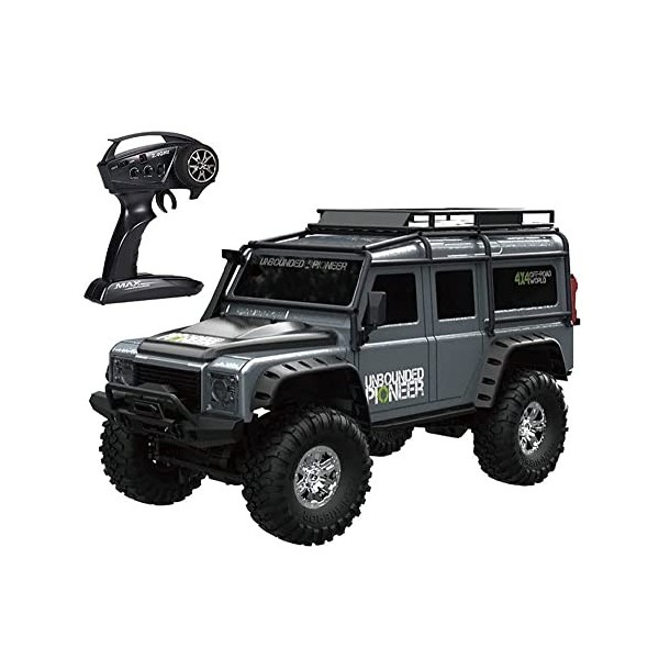 QIYHBVR 1:10 Grandes Voitures Télécommandées, Camions RC pour Adultes, Voitures RC pour Garçons De 8 À 12 Ans, 4WD Hobby Tout