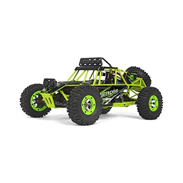 AFEBOO Voiture RC À Léchelle 1:12, 4 Roues Motrices Haute Vitesse 50 Km/h Tout-Terrain RC Monster Truck, Camion Jouet Électr