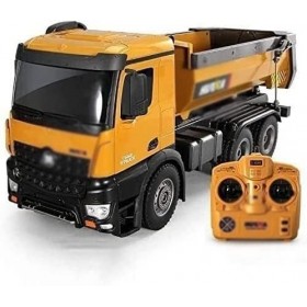 VETCS Camion à benne basculante en alliage RC 1:14 Grand véhicule de construction de camion à benne basculante télécommandé a