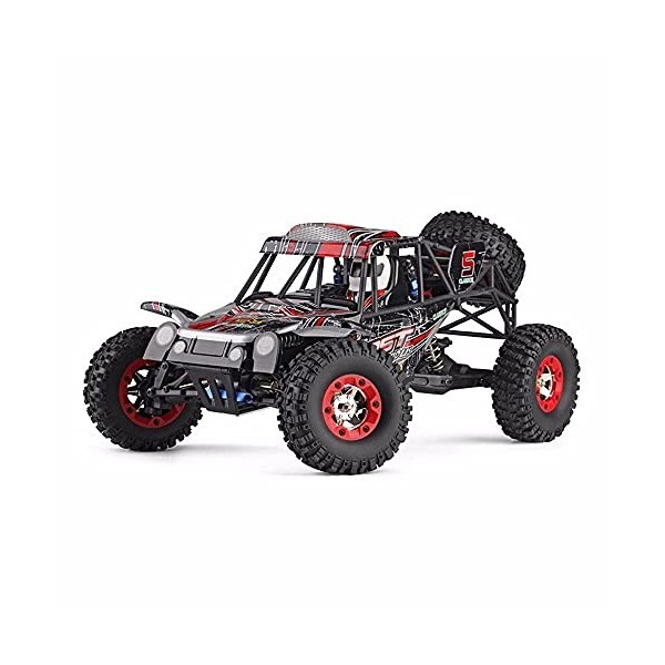 DFERGX RC Cars Échelle 1:12 50+ Kmh Haute Vitesse Grande Voiture Télécommandée 4x4 Hors Route Monster Truck Électrique 2.4GHz