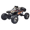 QIYHBVR 1/12 Échelle RC Voitures 4WD Télécommande Camion Haute Vitesse 390 Motorisé, 2.4Ghz Tout Terrain Hobby Camion avec Lu