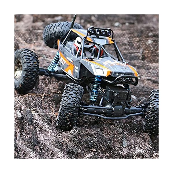 PRENDRE Camion télécommandé Rapide à léchelle 1:12 pour Adultes, Haute Vitesse 4WD 2,4 GHz Hors Route Monster RC Truck, Cade