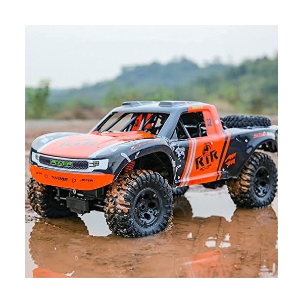 CNGY Voiture télécommandée amphibie tout-terrain 2,4 G Bigfoot Monster RC Camion de course RC Véhicule descalade Voiture tél