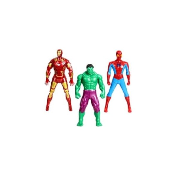 Anime Titan Hero Series, Anime Figurine, Lot de 3 Figurines,Action Figurines, Superhero- Personnage Modèle 18cm,Inspirées par