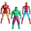 Anime Titan Hero Series, Anime Figurine, Lot de 3 Figurines,Action Figurines, Superhero- Personnage Modèle 18cm,Inspirées par