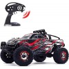 SUBECO Jouet RC pour Garçons 1/12 Échelle Haute Vitesse Télécommande Monster Car RC Camion Camion Tout-Terrain 4x4 Offroad Ét