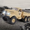 Camionnette RC Véhicule Tout-Terrain Garçons 6 Roues motrices Camion télécommandé Modèle de Camion Lourd Charge à Pleine éche