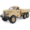 Jouet pour Enfants Télécommande Véhicule Tout-Terrain Camion Modèle RC Simulation Camion Lourd à 6 Roues Transporteur de Voit