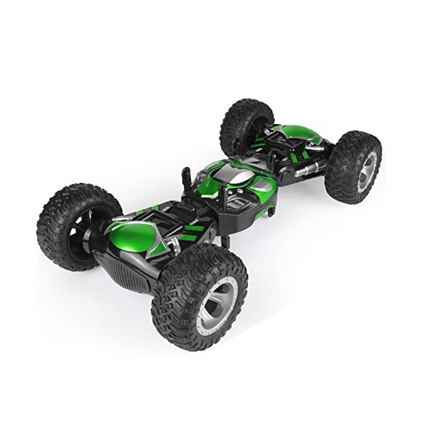 GUOQIQI 1/6 Échelle Télécommande Stunt Car 4WD Tout Terrain Électrique Jouet Stunt Cars RC Camion avec Batteries Rechargeable