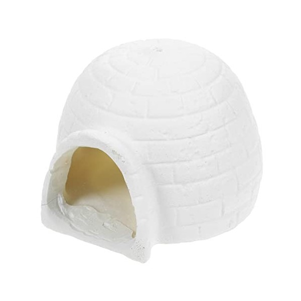 ibasenice 4 Pièces Simulation Igloo Figurines Décor À La Maison Figurines Décor Renard Figurine Ferme Enfants Figurines Glace