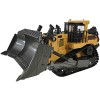 ROYAUX 1:14 RC Bulldozer Camion télécommandé Télécommande surdimensionnée Véhicule Tout-Terrain RC Crawler Car Toy Excavator 