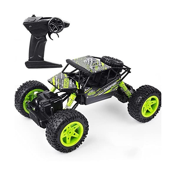 SUBECO 1:18 4WD Télécommande Voiture Escalade Véhicule Tout-Terrain Drift Racing Camion Jouet Garçon et Fille 6 Ans Jouet de