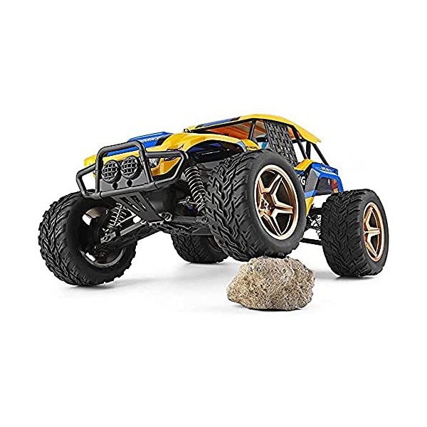 DFERGX Voitures télécommandées Haute Vitesse RC Cars pour Adultes Enfants 45 km/h, échelles 1:18 4WD Off Road RC Monster Truc