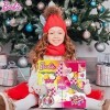 Barbie Calendrier de Lavent Enfant Fille - Advent Calendar Officiel 2023 Boule de Bain