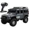 SUBECO Véhicule descalade Tout-Terrain de Simulation 2,4 G, Camion Rechargeable Tout-Terrain Anti-Collision 4 Roues motrices