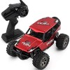 SUBECO Voiture télécommandée 1:18 Alliage télécommande Tout-Terrain Bigfoot télécommande véhicule Tout-Terrain 2.4G 2CH 4WD M