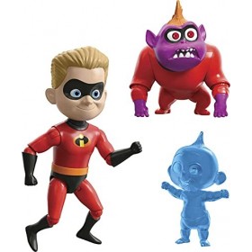 Disney Pixar Figurine articulée Jack-Jack, taille fidèle au film pour rejouer les scènes des Indestructibles, jouet pour enfa