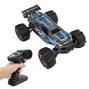 KAKAKE Camion RC Tout-Terrain 4 Roues motrices, Voiture puissante 2,4 GHz 1/12 RC pour Routes rocheuses Trois Piles 