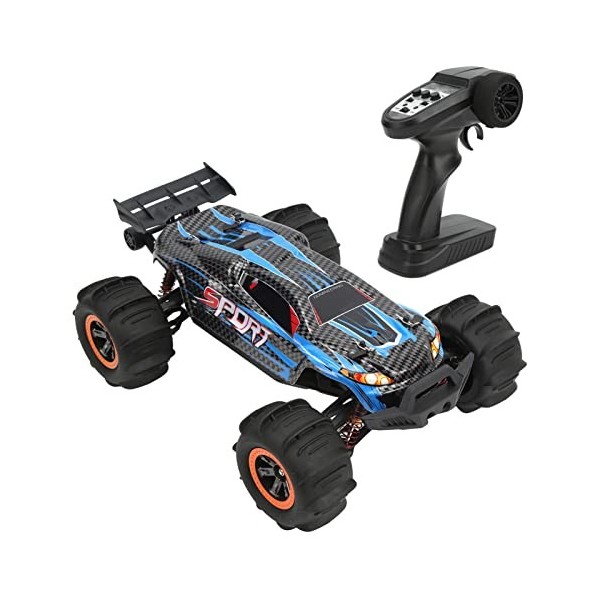 KAKAKE Camion RC Tout-Terrain 4 Roues motrices, Voiture puissante 2,4 GHz 1/12 RC pour Routes rocheuses Trois Piles 