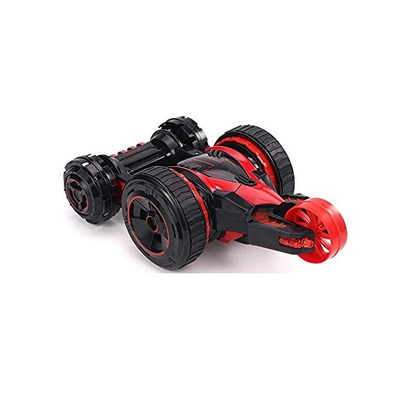 XZRUK Camion RC à 5 roues haute vitesse 2,4 GHz Véhicule tout-terrain 2 WD 6 CH Voiture télécommandée à 360 degrés Rotation à